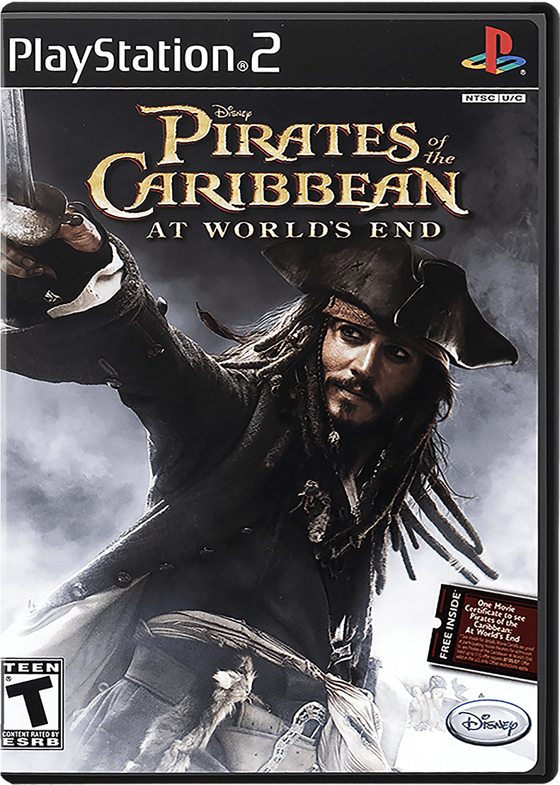 Pirates of the Caribbean At World's End box art for Playstation 2
